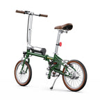 Vélo électrique ONESPORT OT02 - Moteur 250W Batterie 36V5.2Ah 16 pouces Pliable - Vert
