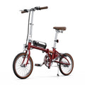 Vélo électrique ONESPORT OT02 - Moteur 250W Batterie 36V5.2Ah 16 pouces Pliable - Rouge