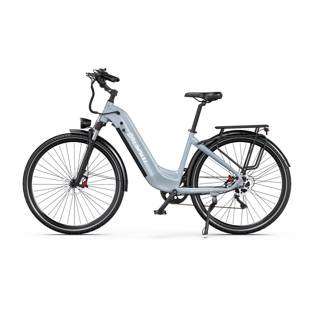 E-Bike ONESPORT OT05 PRO - Motor 250W Akku 36V22.5AH 28 Zoll Räder Scheibenbremse - Grau