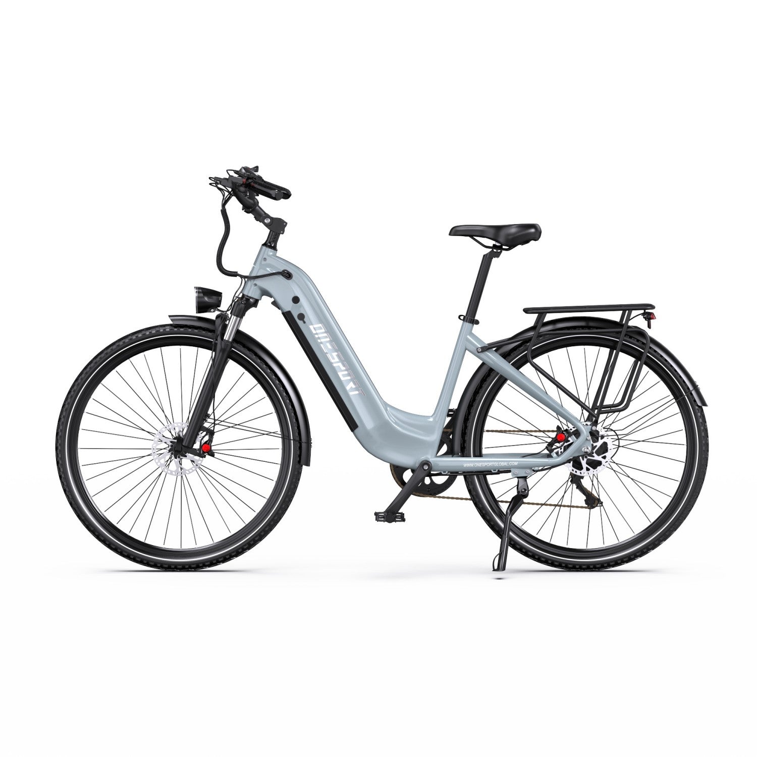 E-Bike ONESPORT OT05 PRO - Motor 250W Akku 36V22.5AH 28 Zoll Räder Scheibenbremse - Grau