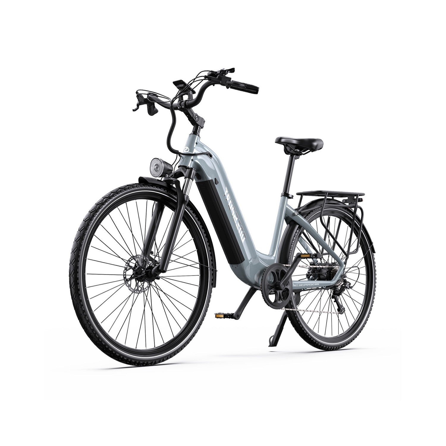 E-Bike ONESPORT OT05 PRO - Motor 250W Akku 36V22.5AH 28 Zoll Räder Scheibenbremse - Grau