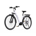 Vélo électrique ONESPORT OT07 - Moteur 250W Batterie 36V14AH Pneus 27.5 pouces Freins à disque hydrauliques - Blanc