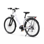Vélo électrique ONESPORT OT07 - Moteur 250W Batterie 36V14AH Pneus 27.5 pouces Freins à disque hydrauliques - Blanc