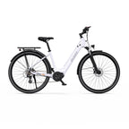 Vélo électrique ONESPORT OT07 - Moteur 250W Batterie 36V14AH Pneus 27.5 pouces Freins à disque hydrauliques - Blanc