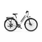 ONESPORT OT12 Vélo électrique - Moteur 250W Batterie 36V13Ah avec Roues 27.5in et Frein à câble - Blanc