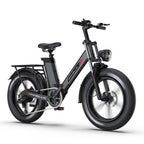 PHNHOLUN C6 Pro Vélo électrique - Moteur 1000W Batterie 48V17.5AH Pneus 20 pouces Frein à disque - Noir