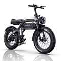 Vélo électrique PHNHOLUN C8 FT - Moteur 1000W Batterie 48V20AH Pneus 20 pouces Frein à disque - Noir