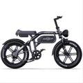 Vélo électrique PHNHOLUN C8 IT - Moteur 1000 W Batterie 48 V 20 Ah Pneus 20 Pouces Frein à Disque - Noir
