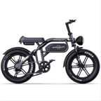 Vélo électrique PHNHOLUN C8 IT - Moteur 1000 W Batterie 48 V 20 Ah Pneus 20 Pouces Frein à Disque - Noir