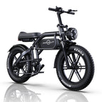 Vélo électrique PHNHOLUN C8 IT - Moteur 1000 W Batterie 48 V 20 Ah Pneus 20 Pouces Frein à Disque - Noir