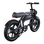 Vélo électrique PHNHOLUN C8 IT - Moteur 1000 W Batterie 48 V 20 Ah Pneus 20 Pouces Frein à Disque - Noir