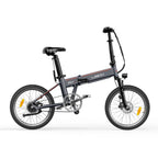 PVY Libon Vélo électrique 250W 36V20.4Ah - Moteur 250W Batterie 36V20.4Ah Freins hydrauliques 20 pouces - Argent