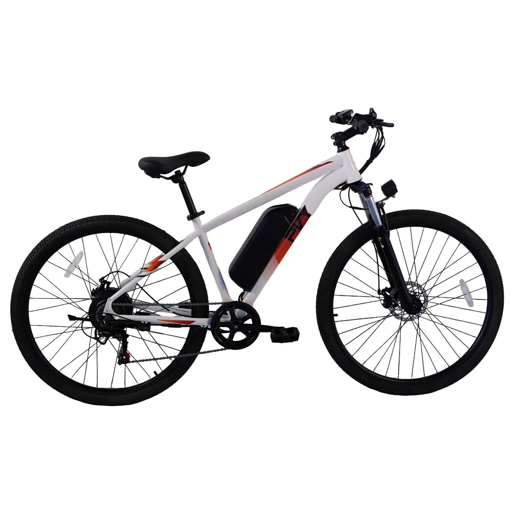 PVY M29 Vélo Électrique - Moteur 250W Batterie 48V17.5Ah Freins à Disque Mécaniques 29 Pouces - Blanc