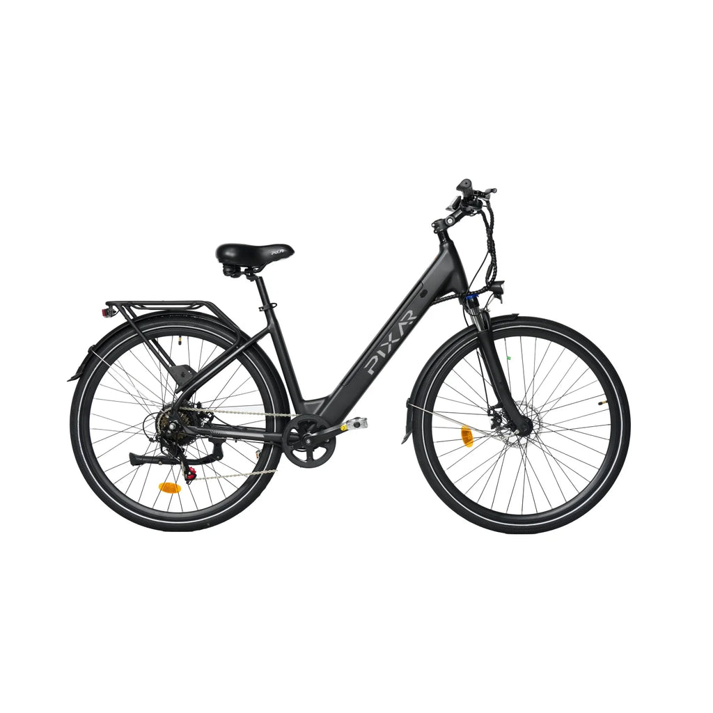 Vélo électrique PIXAR CITY1 250W 36V 10,4Ah 120KG Pente 15° Noir