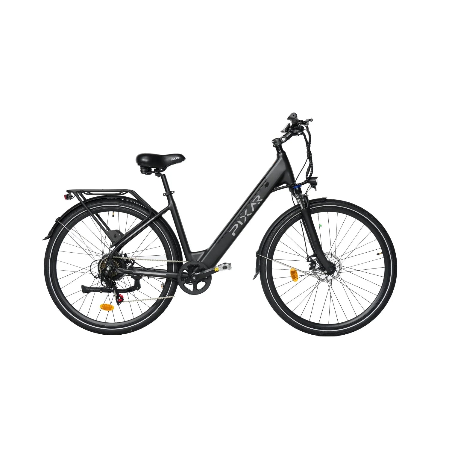 Vélo électrique PIXAR CITY1 250W 36V 10,4Ah 120KG Pente 15° Noir