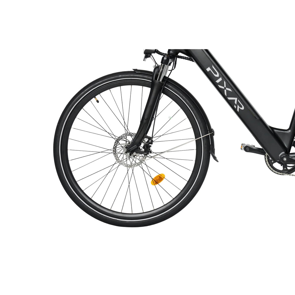 Vélo électrique PIXAR CITY1 250W 36V 10,4Ah 120KG Pente 15° Noir