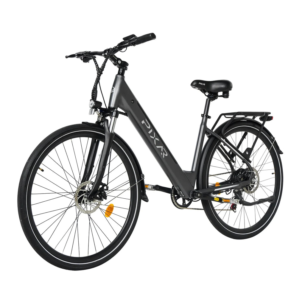 PIXAR CITY1 250W 36V 10,4Ah E-Bike 120KG 15° Steigung Grau