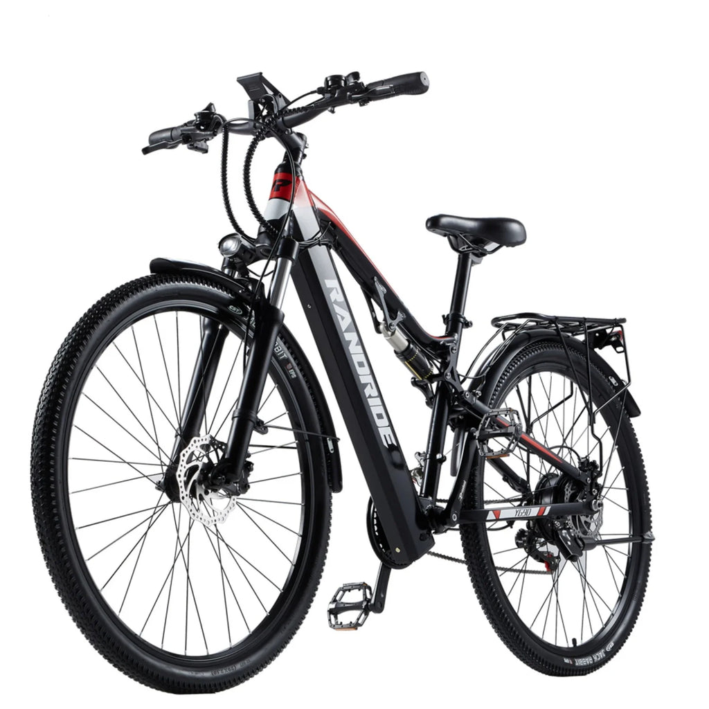 RANDRIDE YG 90 Vélo électrique 29 pouces Moteur 500W Batterie 48V17Ah - Noir