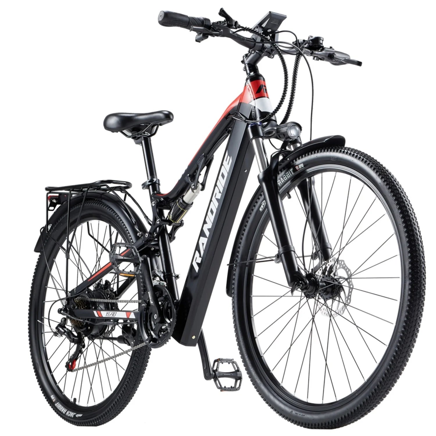 RANDRIDE YG 90 Vélo électrique 29 pouces Moteur 500W Batterie 48V17Ah - Noir