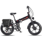 RANDRIDE YX 20M E-Bike - Motor 1000W Akku 48V17Ah 20 Zoll Hydraulische Bremse - Schwarz