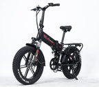 RANDRIDE YX 20M Vélo électrique pliant - Moteur 20 pouces 500W Batterie 48V17Ah Freins hydrauliques - Noir