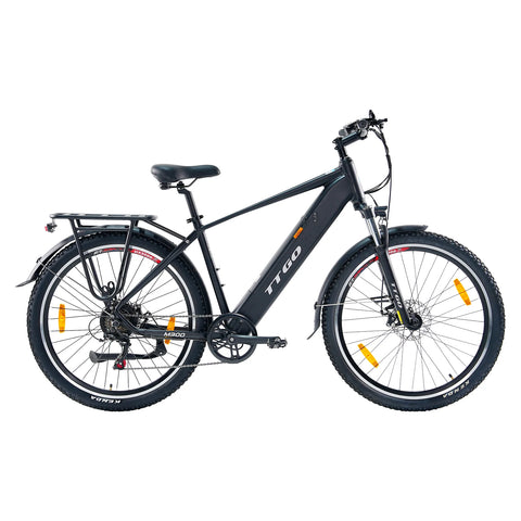 TTGO M300 E-Bike - 250W Motor 36V20AH Akku 27,5 Zoll Reifen Scheibenbremse - Schwarz