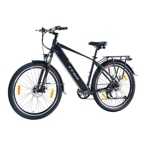 TTGO M300 E-Bike - 250W Motor 36V20AH Akku 27,5 Zoll Reifen Scheibenbremse - Schwarz