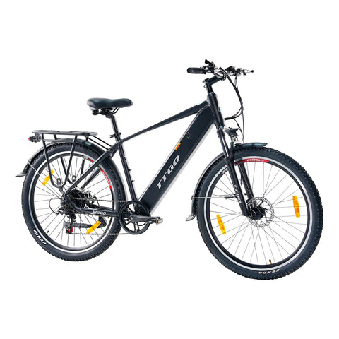 TTGO M300 E-Bike - 250W Motor 36V20AH Akku 27,5 Zoll Reifen Scheibenbremse - Schwarz