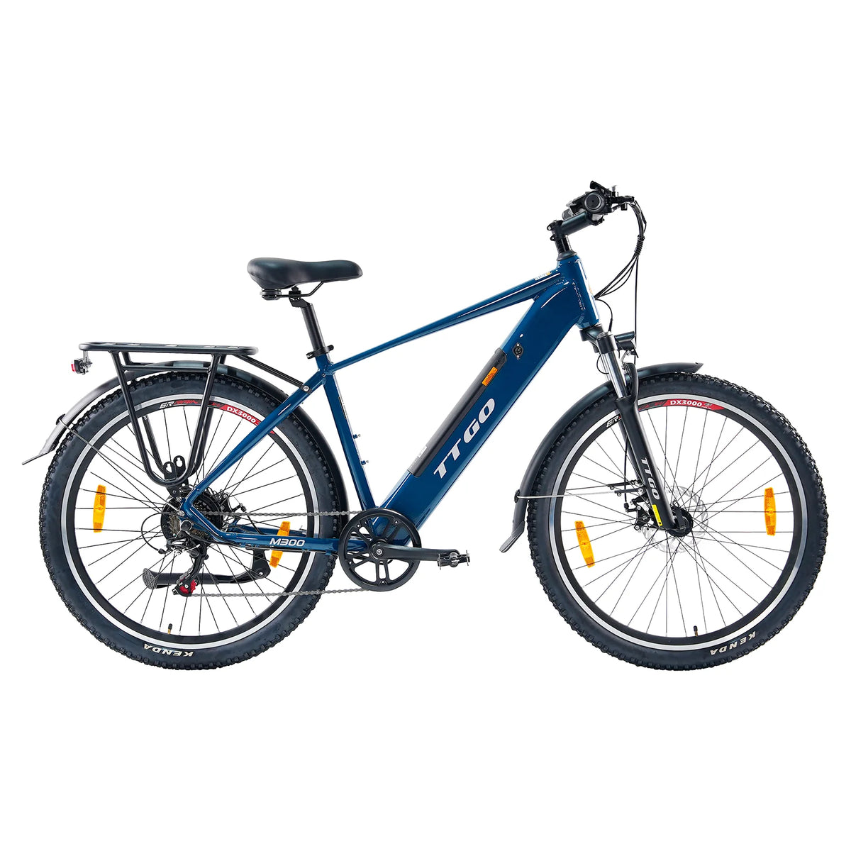 TTGO M300 E-Bike - 250W Motor 36V20AH Akku 27,5 Zoll Reifen Scheibenbremse - Blau