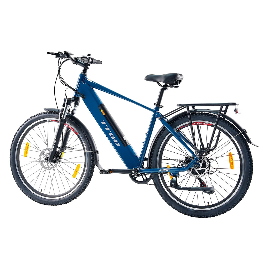 TTGO M300 E-Bike - 250W Motor 36V20AH Akku 27,5 Zoll Reifen Scheibenbremse - Blau