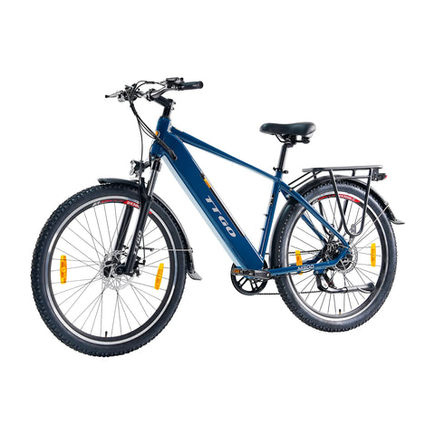 TTGO M300 E-Bike - 250W Motor 36V20AH Akku 27,5 Zoll Reifen Scheibenbremse - Blau