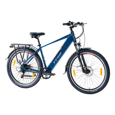 TTGO M300 E-Bike - 250W Motor 36V20AH Akku 27,5 Zoll Reifen Scheibenbremse - Blau