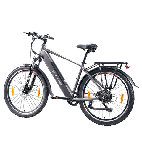 TTGO M310 E-Bike - 500W Motor 48V15AH Akku 27,5 Zoll Reifen  Scheibenbremse - Grau