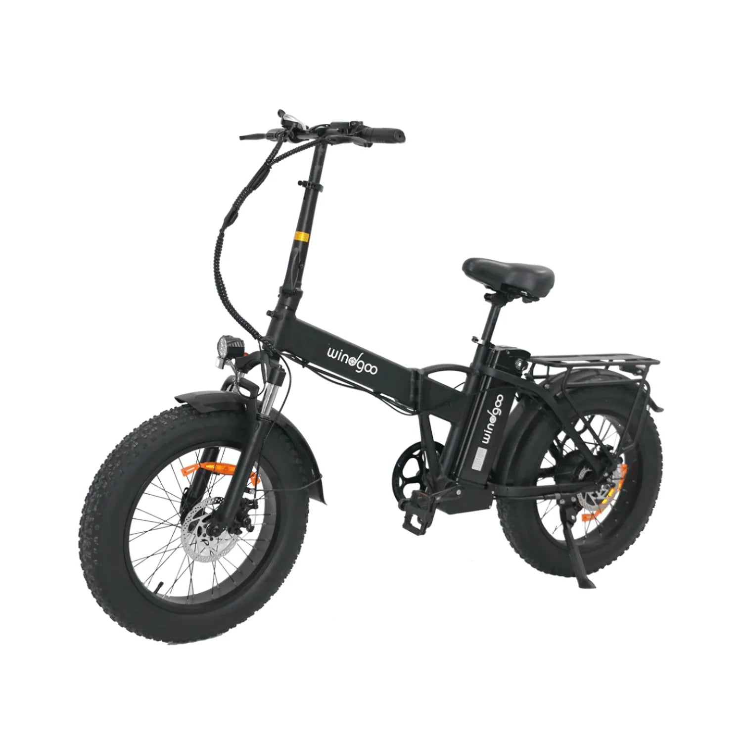Windgoo F21 Pro Vélo Électrique - Moteur 250W Batterie 48V 12.5Ah Pneus 20x4.0 Pouces Fat - Noir