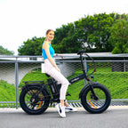 Windgoo F21 Pro Vélo Électrique - Moteur 250W Batterie 48V 12.5Ah Pneus 20x4.0 Pouces Fat - Noir