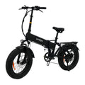 Windgoo F22 Pro Foldable E-Bike - 250W Motor 48V 12.5Ah Battery 20x4.0 Inch Fat LCD Bike - Black