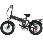 Windgoo F22 Pro Foldable E-Bike - 250W Motor 48V 12.5Ah Battery 20x4.0 Inch Fat LCD Bike - Black