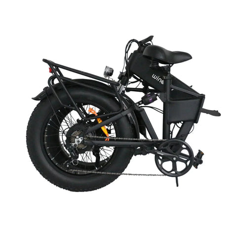 Windgoo F22 Pro Klappbares E-Bike - Motor 250W Batterie 48V 12.5Ah 20x4.0 Zoll Fett LCD Fahrrad - Schwarz