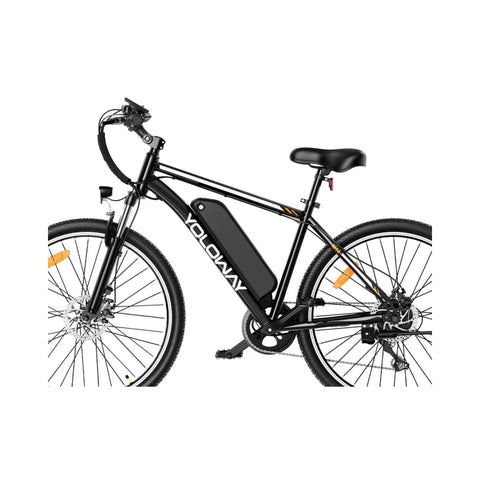 E-Bike Yoloway M10 Motor  250W Akku 36V12.5Ah Reifen 27.5*1.95 Scheibenbremsen - Schwarz