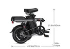 ENGWE T14 EU Vélo électrique 250W | Vélo électrique pliable autonomie 45KM