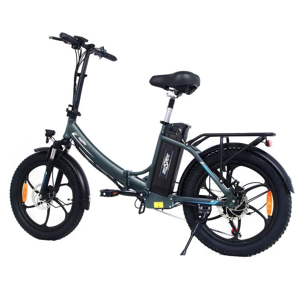 Vélo électrique ONESPORT OT16 | 350W 720WH 52KM Autonomie | Gris