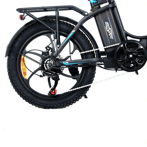 ONESPORT OT16 Elektrisches Bike | 350W 720WH Batterie 52KM Reichweite | Schwarz