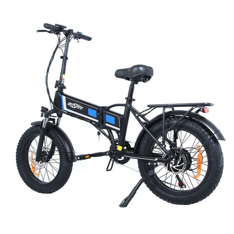 ONESPORT OT10 Elektrisches Bike | 500W 576WH 35KM Reichweite | Schwarz