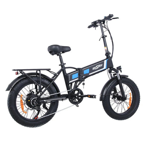 ONESPORT OT10 Elektrisches Bike | 500W 576WH 35KM Reichweite | Schwarz