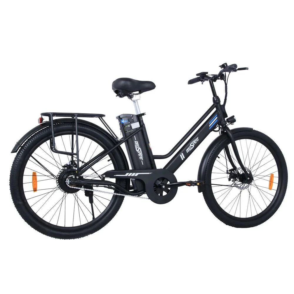 ONESPORT OT18 Electric Bike | 350W 518.4WH 35KM Range | Black