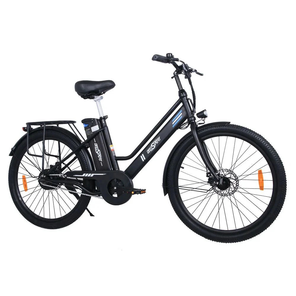 ONESPORT OT18 Electric Bike | 350W 518.4WH 35KM Range | Black