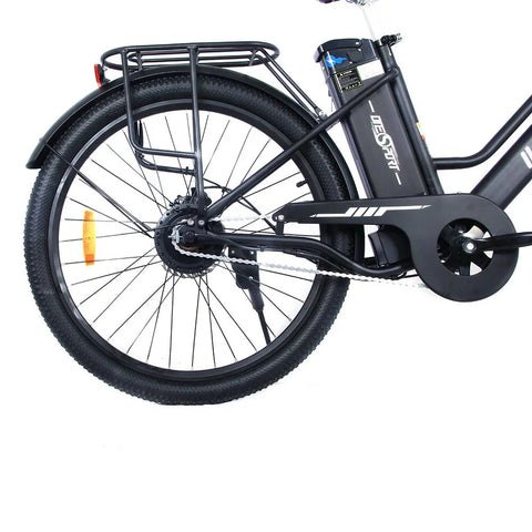 ONESPORT OT18 Elektrisches Bike | 350W 518.4WH 35KM Reichweite | Schwarz
