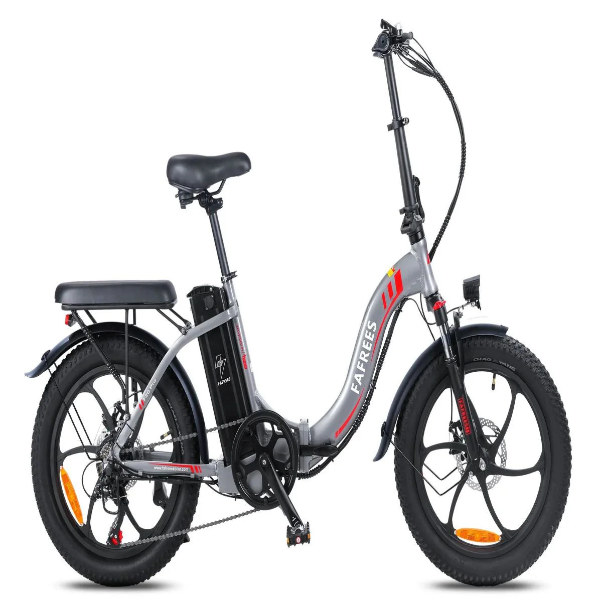 Elektrofahrrad FAFREES F20 - 250W Motor 576WH Akku 70KM Reichweite - Grau