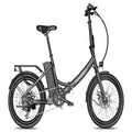 FAFREES F20 Light Foldable E-Bike - 250W Motor 522WH Battery 60KM Range - Gun Black