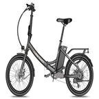 FAFREES F20 Light Foldable E-Bike - 250W Motor 522WH Battery 60KM Range - Gun Black